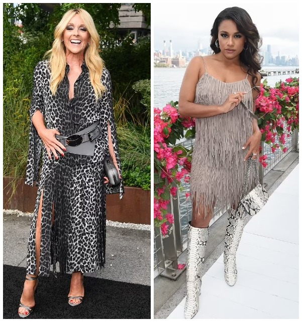 Blake Lively Is A 70s Disco Queen As She Leads The Glam At Michael Kors Fashion Show Blake Lively Is A 70s Disco Queen As She Leads The Glam At Michael Kors Fashion Show